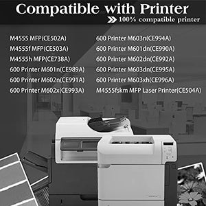 (3 Pack, Black) 90A CE390A Toner Cartridge Compatible 90A Toner Replacement for HP Enterprise 600 Printer M602dn M602x M603n M603dn M603xh M4555h M4555f M4555fskm M4555 Printer Toner