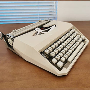 Amdsoc Old Fashioned Typewriter - Nostalgia Collectible Gift with Ribbon and Box