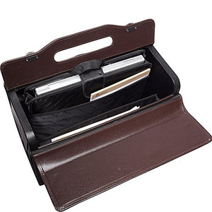 Deluxe Leather Laptop Catalog Case Color: Burgundy