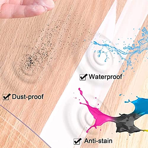 ZHOUHONG Hard-Floor Chair Mat for Hardwood Floor, 1mm/1.5mm/2mm Thick