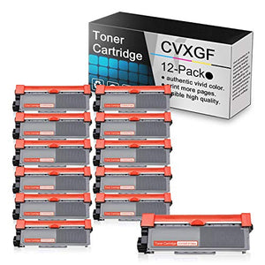 12-Pack CVXGF Compatible Toner Cartridge Replacement for E310 to use with Dell E310dw E514dw E515dw E515dn Printers.