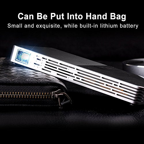ELP WiFi Wireless Mini Video Projectors for Indoor Outdoor Movie Night Home Theater