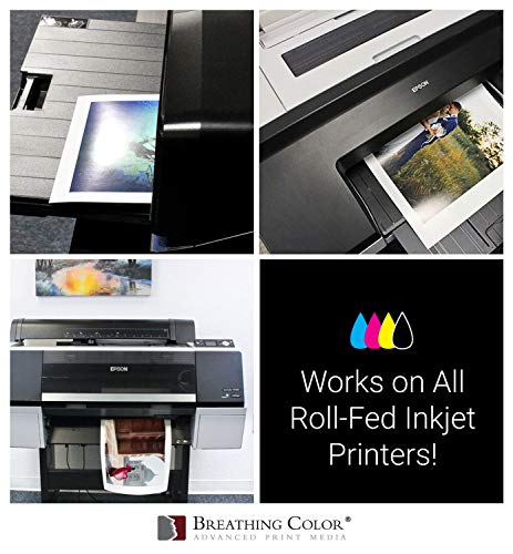 Vibrance Gloss Photo Printer Paper 10 mil 255 gsm Glossy Finish Premium Photo Paper Roll on 3inch Core 44 inches x 100 feet Works with Most Inkjet Printers Including Professional Makes and Models