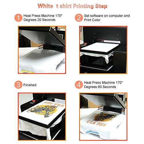 Automatic A3 Size T-Shirt Hoodies Printing Machine DTG Printer Machine for T-Shirts Hoodies Garment Onesies Pants
