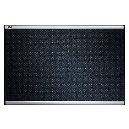 Quartet B347A Bulletin Board, Foam, 6-Ft x4-Ft, Aluminum Frame