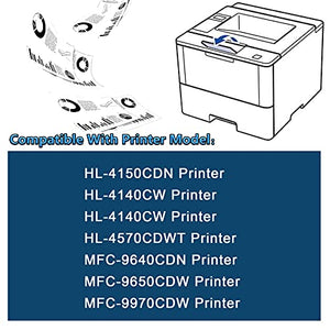 TN310BK,TN310C,TN310M,TN310Y Compatible TN310 TN-310 Toner Cartridge Replacement for Brother HL-4150CDN 4140CW 4570CDW 4570CDW MFC-9640CDN 9650CDW 9970CDW Printer,5PK(2BK+1C+1M+1Y)