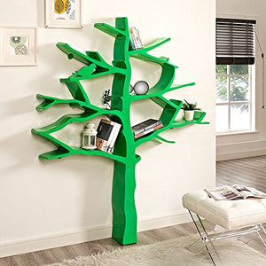 Modway Knowledge Bookcase in Green