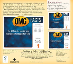 OMG Facts; Hard to believe, true facts, all year long! 2015 Boxed Calendar