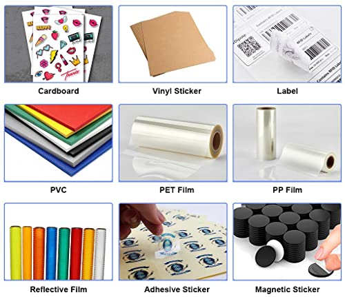 POVOKICI USA 24" x 35" Auto Fed Flatbed Digital Cutter for DTF Printing Film