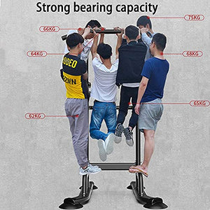 Pull Up Bar Dip Station Home Gym Power Tower Pull Up Station Adjustable Dip Tower Station Multifunction Pull Up Bars Free Standing Fitness Equipment for Strength Training Fitness Workout Exercise, Bla