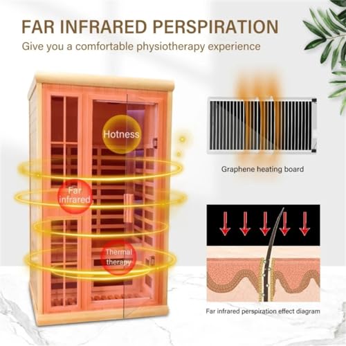 LDCLHG Sauna for Two with Audio App Control