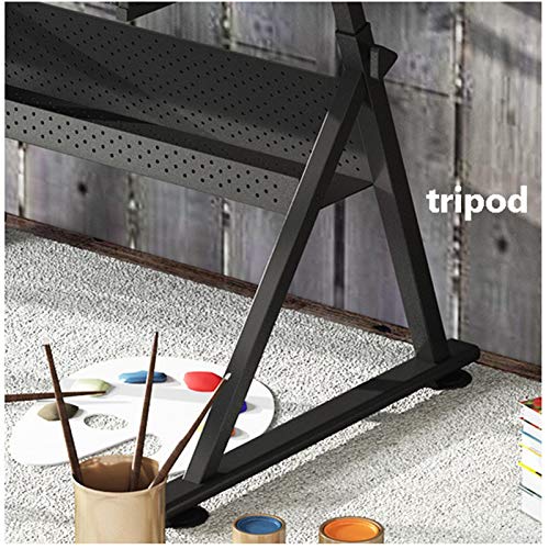 XIONGGG Drafting Desk Wooden Drawing Table, Height Adjustable, Tiltable Tabletop 0°-80°, Art Craft Work Station, with 2 Storage Drawer