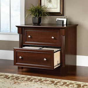 Sauder Palladia Lateral File Cabinet, Select Cherry Finish