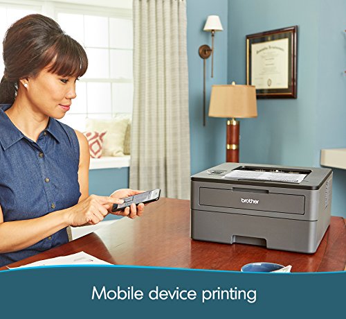 Brother Compact Monochrome Laser Printer, HL-L2370DWXL Extended Print, Up to 2 Years of Printing Included, Wireless Printing, Amazon Dash Replenishment Ready