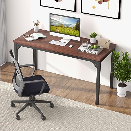 Tangkula Conference Table Set of 4 with Large Tabletop & Metal Frame