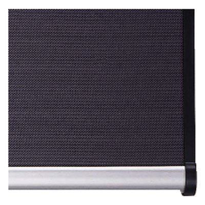 Prestige Bulletin Board, Diamond Mesh Fabric, 72 x 48, Gray/Aluminum Frame, Sold as 1 Each