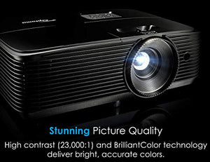 Optoma Technology HD143XRFBA 1080P Home Theater Projector (Renewed)