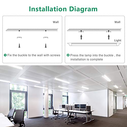 Amberbaby Dimmable Touch Lights - Indoor LED Under Cabinet Lighting 9 Pack
