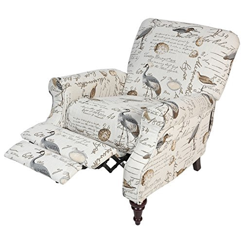 Porter Designs ACR809 Aviary Pushback Chair  , One Size, Cream