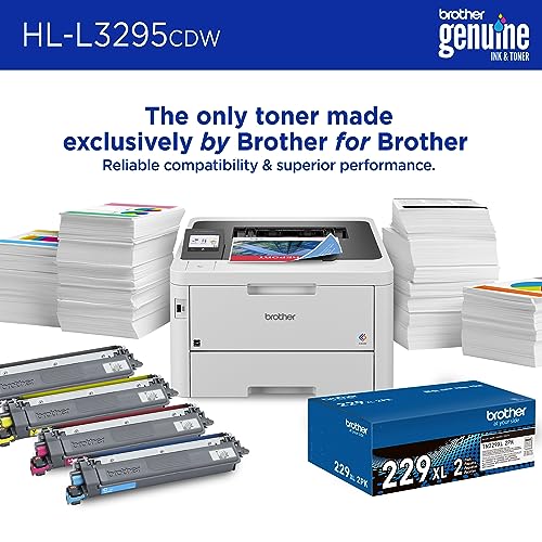 Brother HL-L3295CDW Wireless Color Laser Printer | Duplex, NFC, Mobile & Ethernet Connectivity | Amazon Dash Replenishment Ready