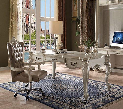 ACME Versailles Bone White Executive Desk