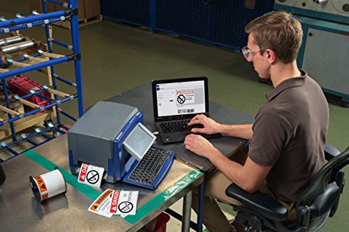 Brady S3100 Sign and Label Printer - Prints Industrial Labels and Facility Signs - S3100-W