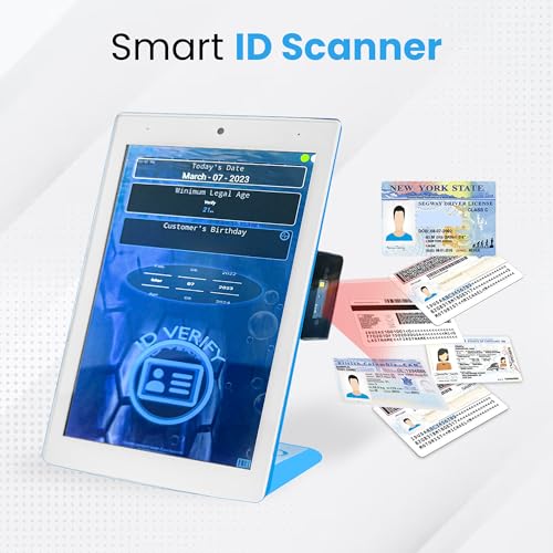 MinorDecliner Smart ID Scanner - Detects Expired IDs and Underage Consumers - Reads 2D Barcodes in All 50 States