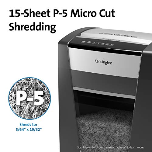 Kensington Micro Cut Shredder - Officeassist M200-Hs Anti-Jam (K52078AM)