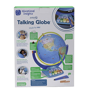 Educational Insights GeoSafari Jr. Talking Globe Featuring Bindi Irwin - Globe for Kids