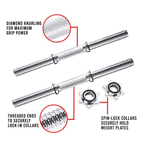 CAP Barbell 105-Pound Adjustable Dumbbell Weight Set