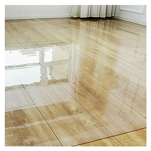 HOBBOY Clear PVC Hard-Floor Chair Mat - Multiple Sizes