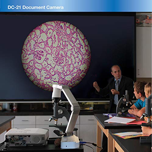 Epson DC-21 High-Definition Document Camera with HDMI, 12x Optical Zoom, 10x Digital Zoom and 1080p Resolution