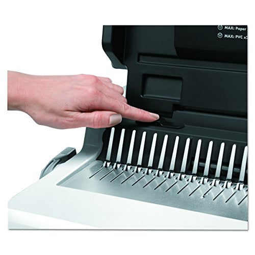 Fellowes 5216701 Pulsar Electric Comb Binding System, 300 Sheets, 17 x 15 3/8 x 5 1/8, White