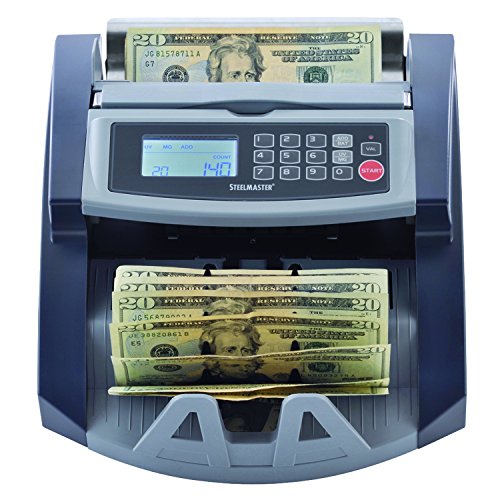 STEELMASTER Professional Currency Counter with UV Light & Magnetic Sensors (2005520UM)