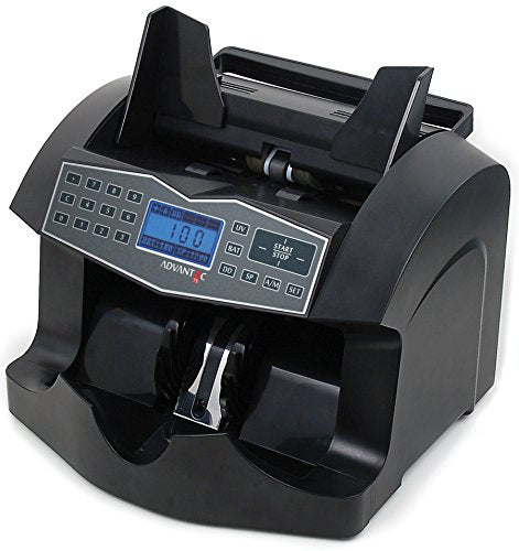 Cassida Advantec 75U Heavy Duty Bill Counter, 4 Speeds and Ultraviolet Detection
