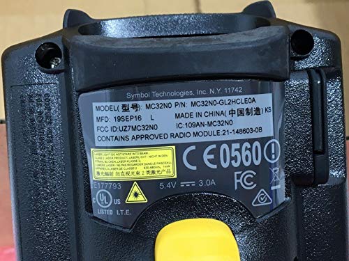 Zebra MC32N0-GL2HCLE0A MC3200 Wireless Mobile Computer Gun MC32N0 CE 7x Pro 80211abgn 1D SE96X 28-Key H
