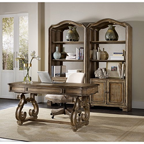 Hooker Furniture Solana 66" Writing Desk in Light Oak