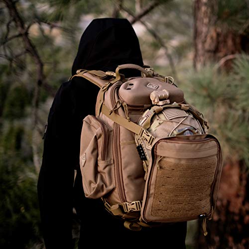 HAZARD 4 Drawbridge: Gear-Retention Modular Daypack - Coyote