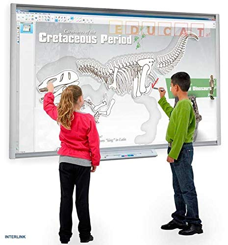 77" Interactive whiteboard with Projector Bundle for Classroom (Plug and Play)