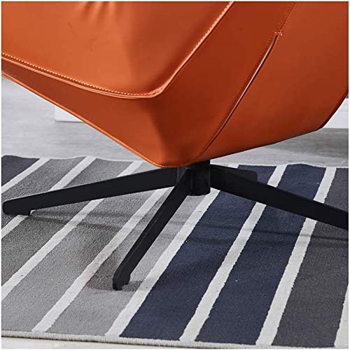 Video Game Chairs Home Office Desk Chairs Office Chairs with Lumbar Support Office Chairs & Sofas Simple Swivel Office Chair, Business Boss Chair Heavy Duty Base for Women Men Adults, Orange