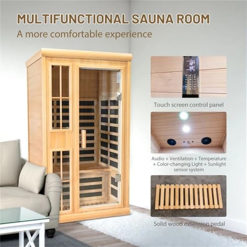 LDCLHG Sauna for Two with Audio App Control