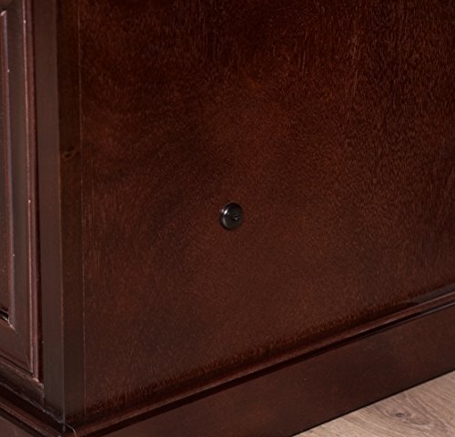 Martin Furniture  Fulton Computer Credenza, Fully Assembled, Brown