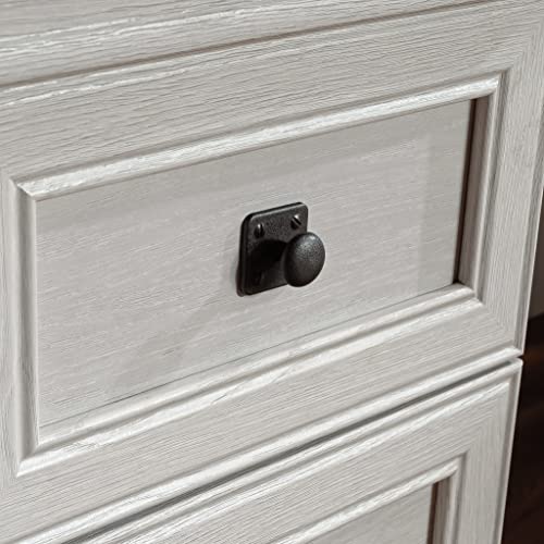 Sauder Palladia L-Shaped Home Office Desk, Glacier Oak Finish, 68.74" x 65.12" x 29.61