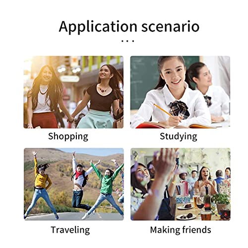 Language Translator Device Two Way Instant Voice Translator 5.1Inch HD Touch Screen - Supports 34 Languages