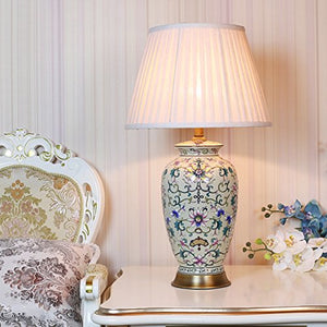 505 HZB Bedroom Bedside Lamp, Living Room Study Desk Lamp, American Country Lamp