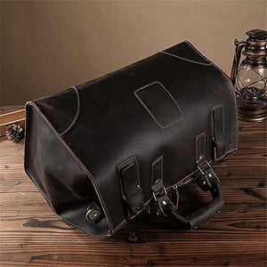 YKBTP Fashion Men's Handbags Business Travel Bags Large Capacity One-Shoulder Diagonal Bags Casual Men's Bags (Color : A, Size : 45 * 30 * 28cm)