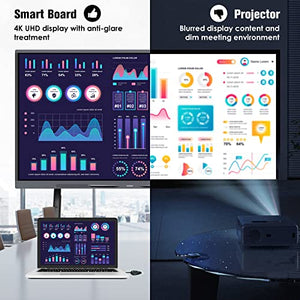 AI-BOARD 55" Smart Board 4K UHD Touchscreen Display Digital Whiteboard