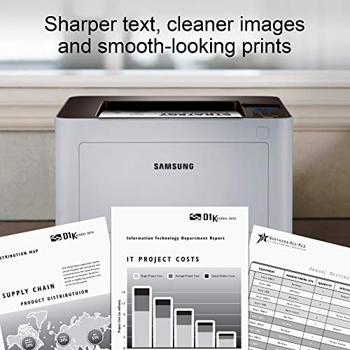Samsung ProXpress M3820DW Wireless Monochrome Laser Printer with Mobile Connectivity, Duplex Printing, Print Security & Management Tools (SS372C)