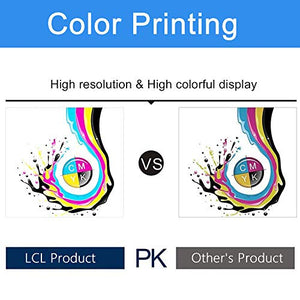 LCL Compatible Ink Cartridge Replacement for HP 728 F9J68A F9J67A F9J66A F9J65A High Yield DesignJet T730 36-in Printer T830 24-in MFP T830 36-in MFP ( MBK C M Y 4-Pack)