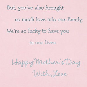 Hallmark Mother's Day Card for Daughter-in-Law (Lucky to Have You in Our Lives)
